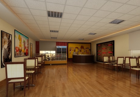 food court